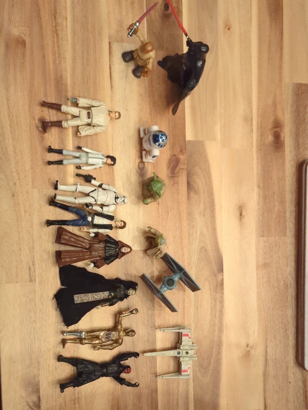 Assorted Star Wars Action Figure and Vehicle Set